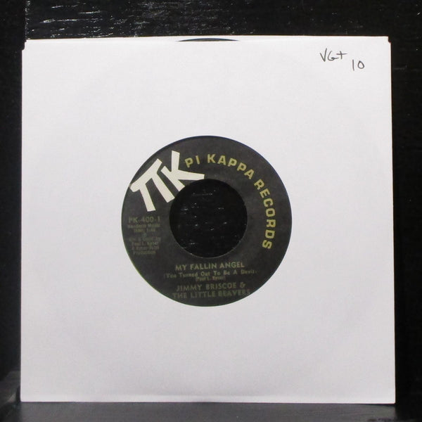 Jimmy Briscoe - My Fallin Angel / Where Were You 7" VG+ Vinyl 45 Pi Kappa PK-400 - Shuga Records