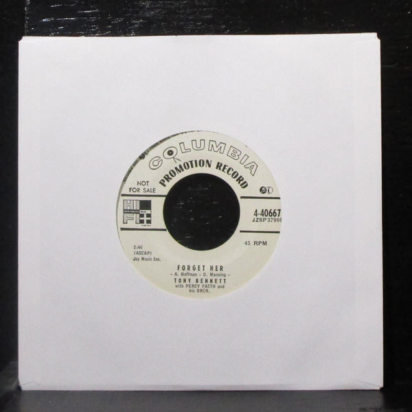 Tony Bennett - Can You Find It In Your Heart 7" Mint- Promo Vinyl 45 Columbia - Shuga Records
