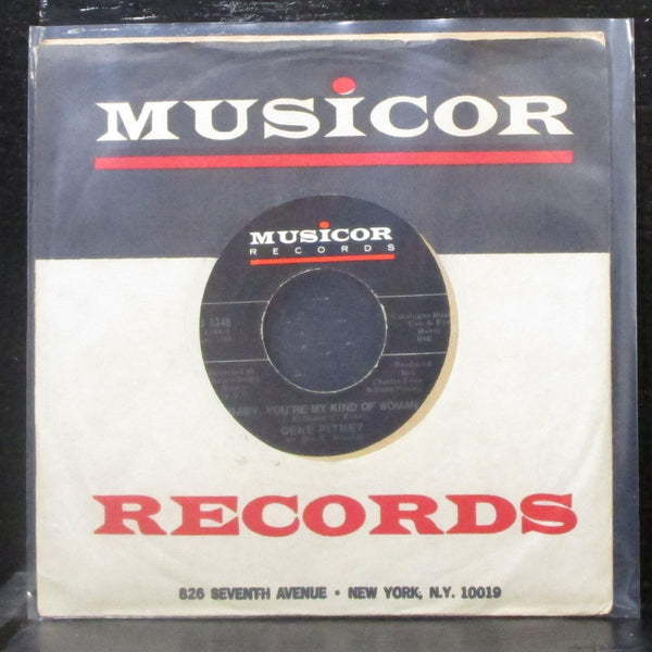 Gene Pitney - Baby, You're My Kind Of Woman / Hate 7" Mint- Vinyl 45 Musicor - Shuga Records