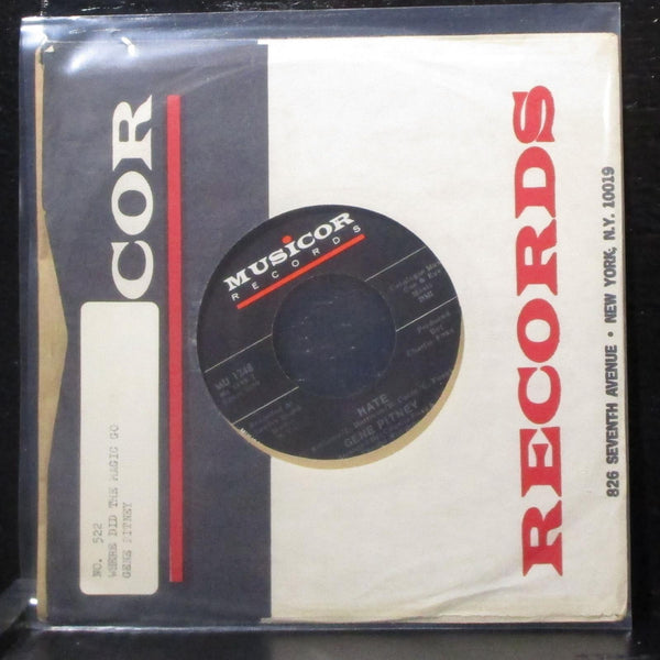 Gene Pitney - Baby, You're My Kind Of Woman / Hate 7" Mint- Vinyl 45 Musicor - Shuga Records