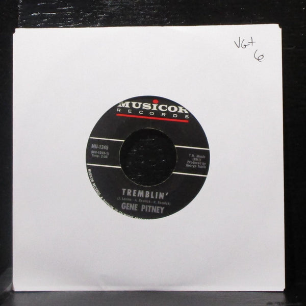 Gene Pitney - Tremblin' / Where Did The Magic Go 7" VG+ Vinyl 45 Musicor MU-1245 - Shuga Records