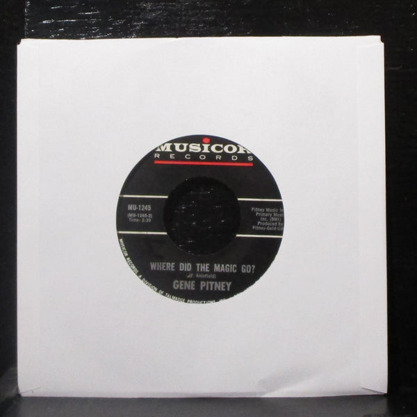 Gene Pitney - Tremblin' / Where Did The Magic Go 7" VG+ Vinyl 45 Musicor MU-1245 - Shuga Records
