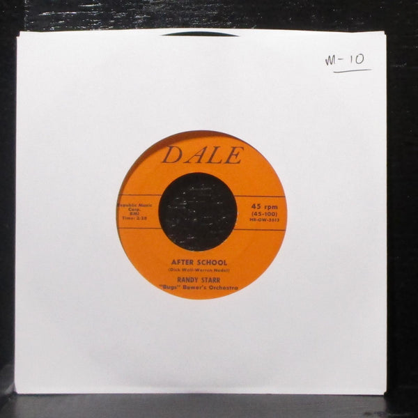 Randy Starr - After School / Heaven High 7" Mint- Vinyl 45 Dale 45-100 USA 1957 - Shuga Records
