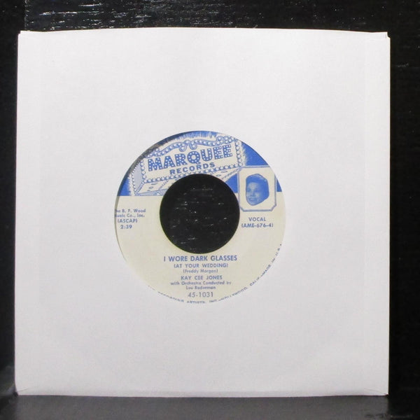 Kay Cee Jones - The Japanese Farewell Song 7" VG Vinyl 45 Marquee 45-1031 USA - Shuga Records