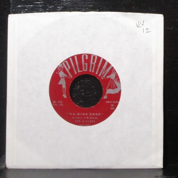The G-Clefs - Ka-Ding Dong / Darla, My Darlin' 7" VG+ Vinyl 45 Pilgrim 45-715 - Shuga Records