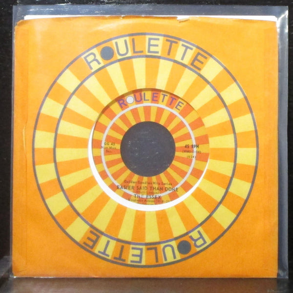 The Essex - Easier Said Than Done / A Walkin' Miracle 7" VG+ Vinyl 45 Roulette - Shuga Records