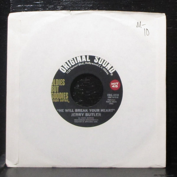 Jerry Butler - He Will Break Your Heart 7" Mint- Vinyl 45 Original OBG 4510 USA - Shuga Records