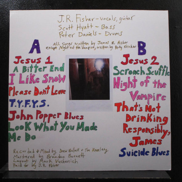 J. R. Fisher - J. R. Fisher LP New 2011 Blue Marble Color Vinyl Record w/Insert - Shuga Records