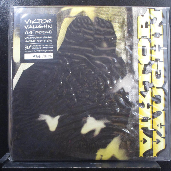 Viktor Vaughn - Vaudeville Villain (Gold Edition) 3 LP New SIK022 Gold Vinyl USA - Shuga Records