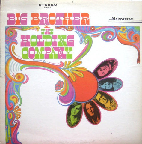 Big Brother & The Holding Company ‎– VG (Lower grade cover) 1967 Stereo USA Original Press - Rock / Psych / Blues