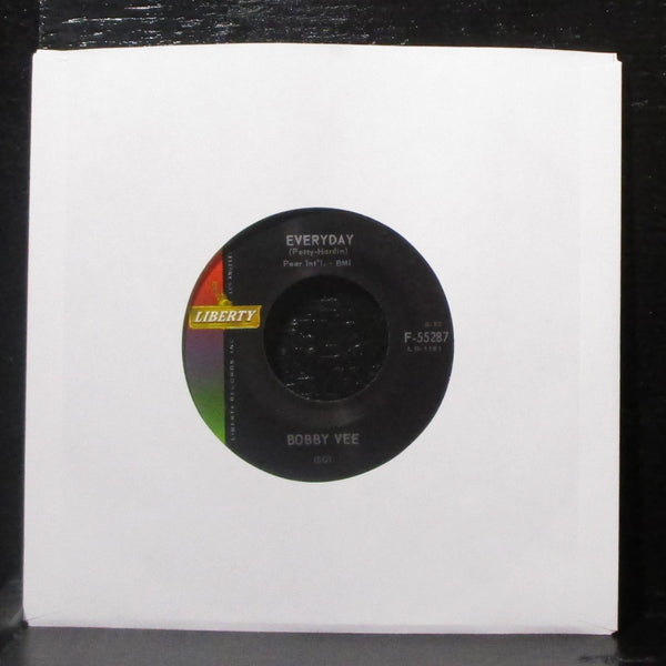 Bobby Vee - Rubber Ball / Everyday 7" VG+ Vinyl 45 Liberty F-55287 USA 1960 - Shuga Records