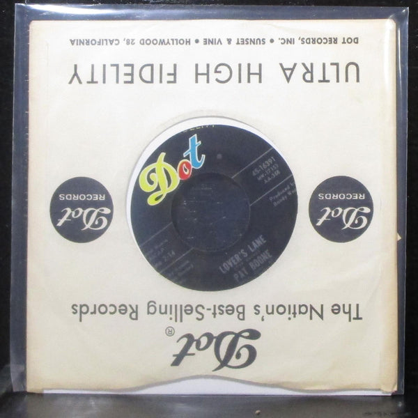 Pat Boone - Lover's Lane / Ten Lonely Guys 7" Mint- Vinyl 45 Dot 45-16391 USA - Shuga Records