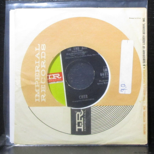 Cher - Behind The Door / Magic In The Air 7" Mint- Vinyl 45 Imperial IM 66217 - Shuga Records
