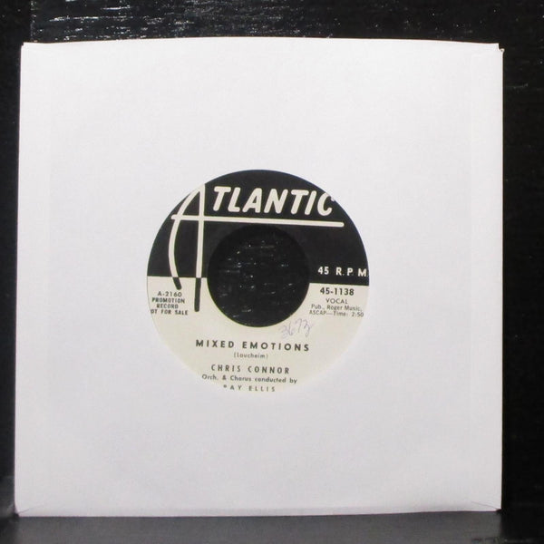Chris Connor - Trust In Me / Mixed Emotions 7" VG+ Promo Vinyl 45 Atlantic 1957 - Shuga Records