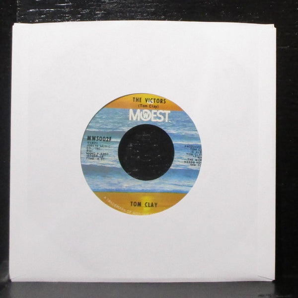 Tom Clay - What The World Needs Now Is Love 7" Mint- Vinyl 45 MoWest MW5002F - Shuga Records