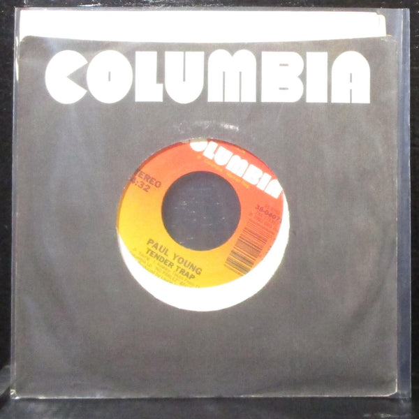Paul Young - Wherever I Lay My Hat / Tender Trap 7" Mint- Vinyl 45 Columbia 1983 - Shuga Records