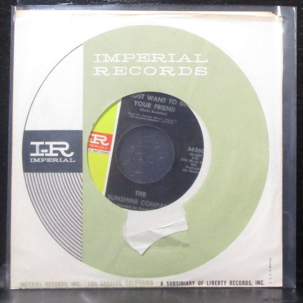 The Sunshine Company - Back On The Street Again 7" Mint- Vinyl 45 Imperial 66260 - Shuga Records