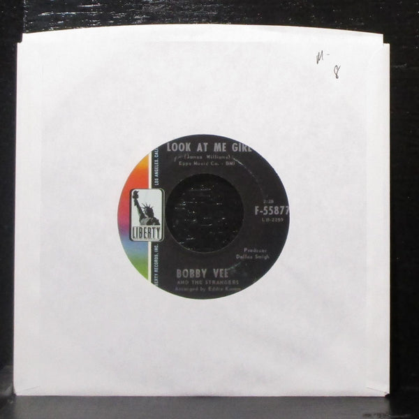 Bobby Vee - Save A Love / Look At Me Girl 7" Mint- Vinyl 45 Liberty F-55877 USA - Shuga Records