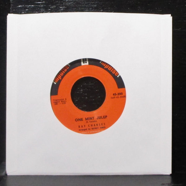 Ray Charles - Let's Go / One Mint Julep 7" Mint- Vinyl 45 Impulse! 45-200 USA - Shuga Records