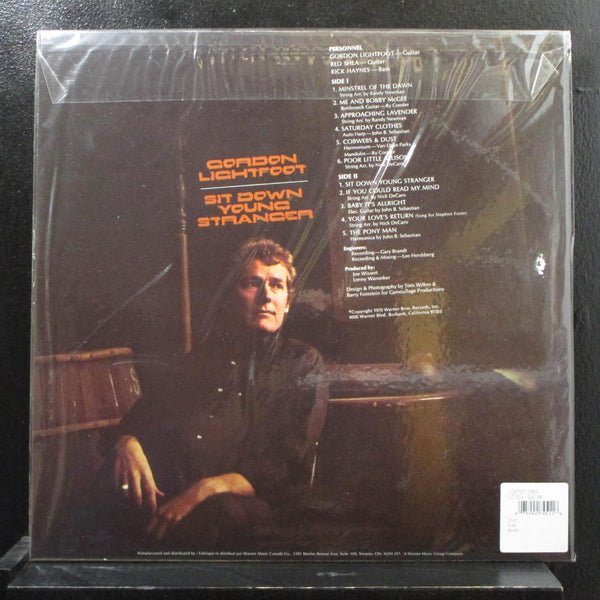 Gordon Lightfoot - If You Could Read My Mind LP New Sealed 6392 Vinyl Canada - Shuga Records