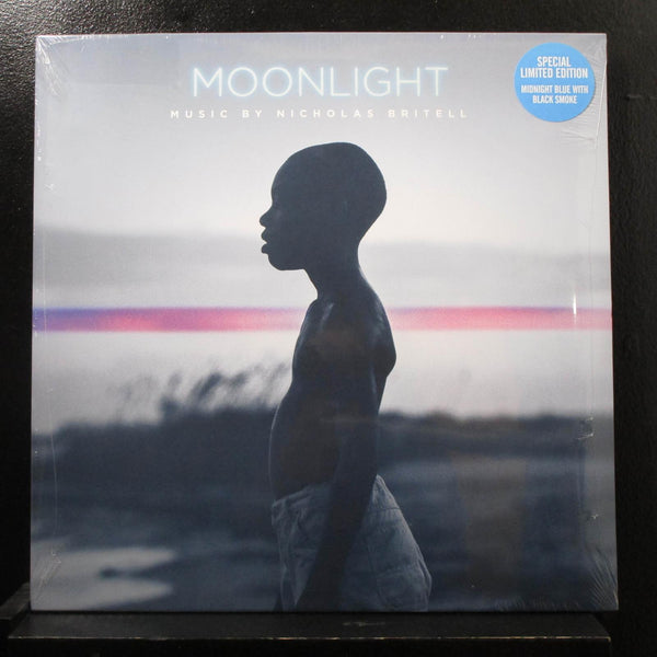Nicholas Britell - Moonlight LP New Sealed LKS349012 Blue w/Black Smoke Vinyl - Shuga Records