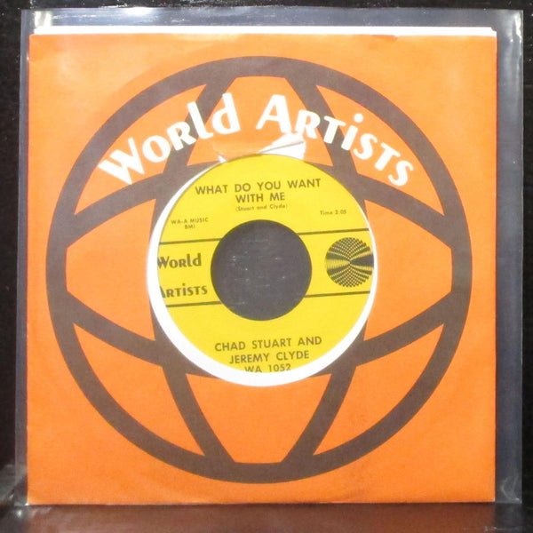 Chad & Jeremy - What Do You Want With Me 7" Mint- Vinyl 45 WA 1052 USA 1965 - Shuga Records