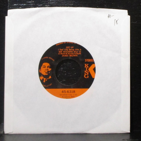James Brown - Get Up (I Feel Like Being A Sex Machine) 7" Mint- Vinyl 45 King - Shuga Records
