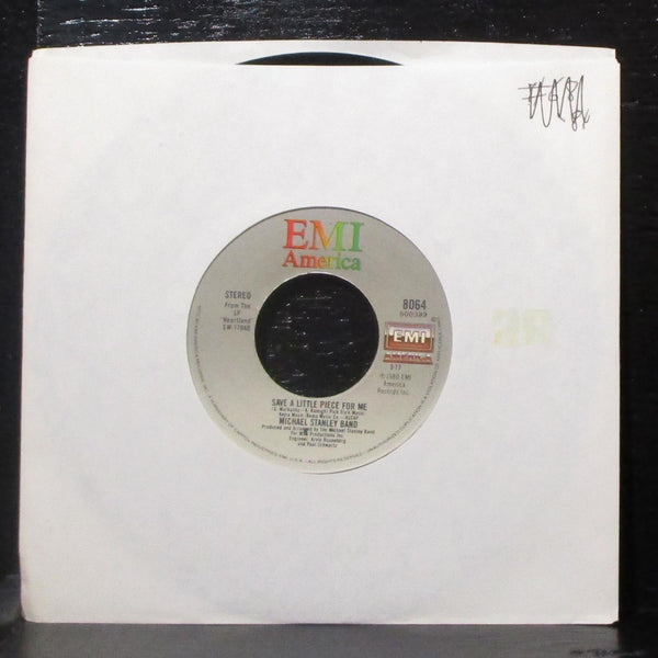 Michael Stanley Band - Lover / Save A Little Piece For Me 7" VG+ Vinyl 45 EMI - Shuga Records