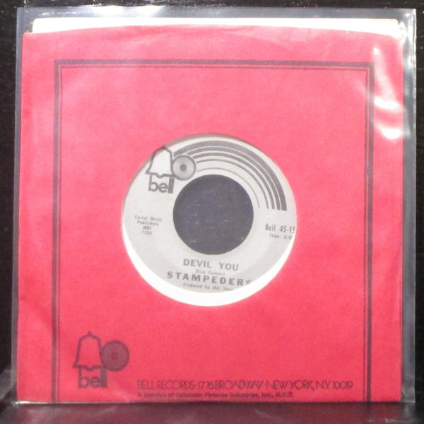 Stampeders - Devil You / Giant In The Streets 7" VG+ Vinyl 45 Bell 45-154 USA - Shuga Records