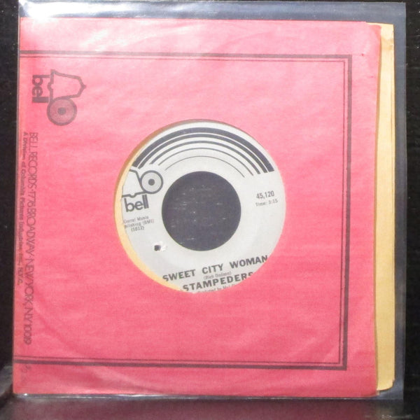 Stampeders - Sweet City Woman / Gator Road 7" Mint- Vinyl 45 Bell 45,120 USA - Shuga Records