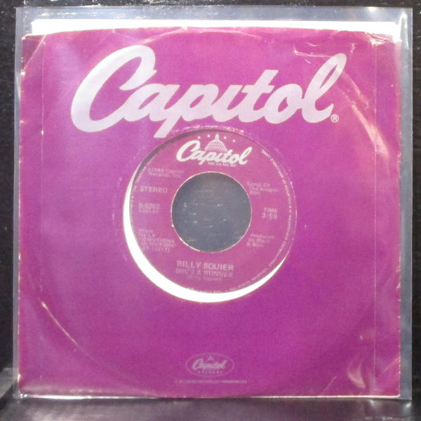 Billy Squire - She's A Runner / In Your Eyes 7" Mint- Vinyl 45 Capitol B-5202 - Shuga Records