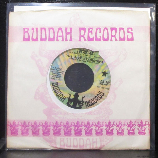 The Five Stairsteps - Because I Love You 7" Mint- Promo Vinyl 45 Buddah BDA 188 - Shuga Records