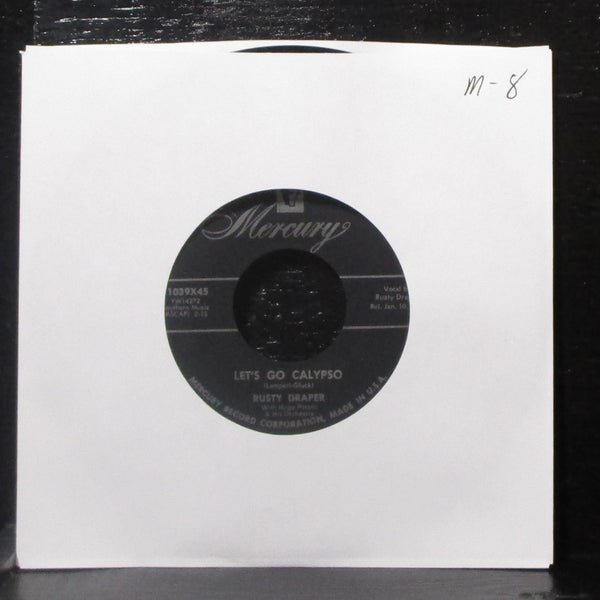 Rusty Draper - Let's Go Calypso / Should I Ever Love Again 7" Mint- Vinyl 45 - Shuga Records