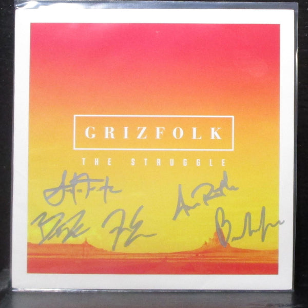 Grizfolk - The Struggle / Cosmic Angel 7" Mint- Vinyl 45 Virgin USA 2014 signed - Shuga Records