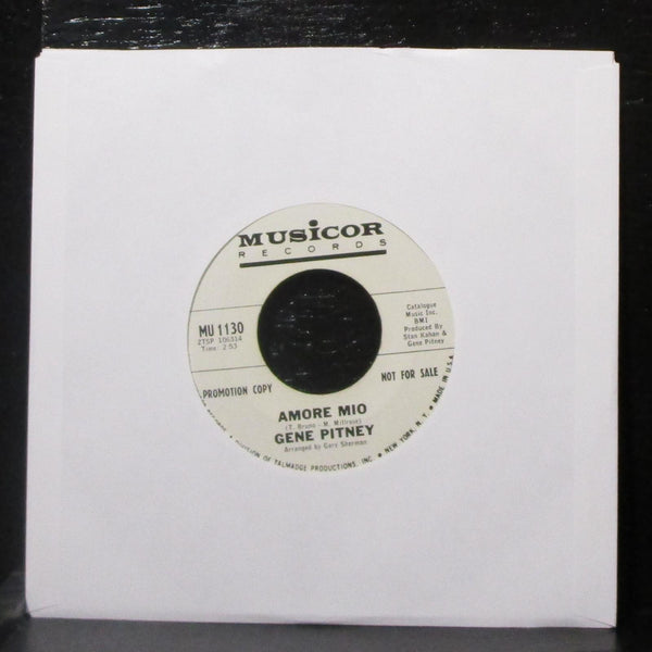 Gene Pitney - Princess In Rags / Amore Mio 7" VG+ Promo Vinyl 45 Musicor MU 1130 - Shuga Records