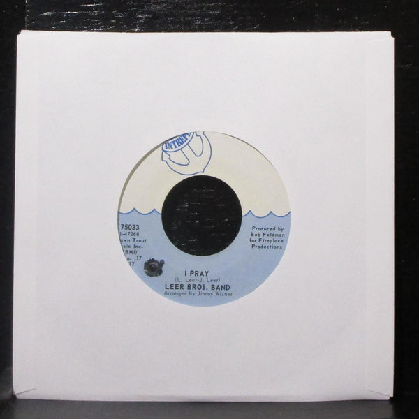 Leer Brothers - People We Got To Live Together 7" Mint- Vinyl 45 Intrepid 75033 - Shuga Records