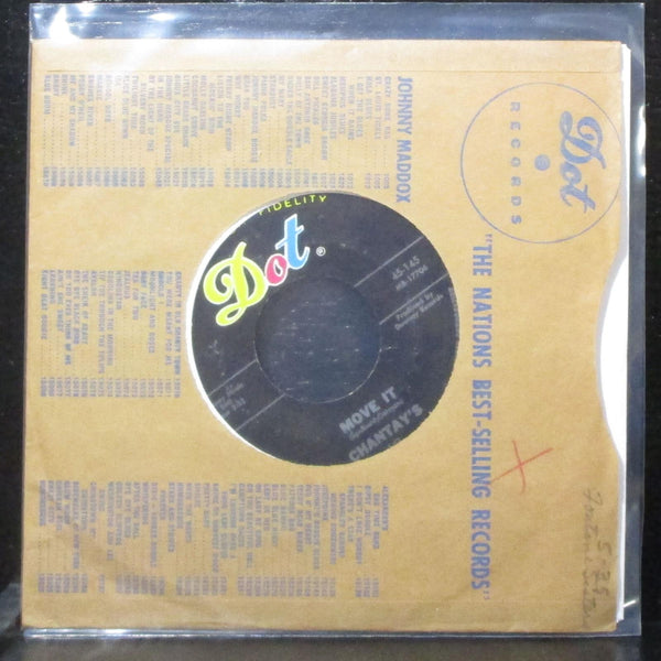 Chantay's - Pipeline / Move It 7" Mint- Vinyl 45 Dot 45-145 USA 1966 - Shuga Records