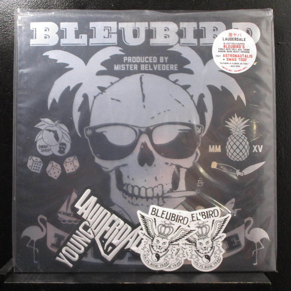 Bluebird - Lauderdale LP New Sealed FFINC056 Splatter Vinyl w/3x Stickers, Patch - Shuga Records