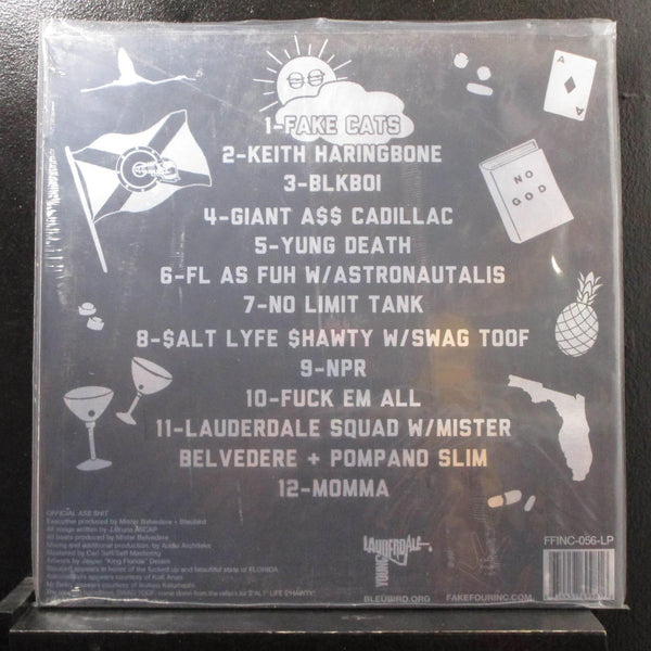 Bluebird - Lauderdale LP New Sealed FFINC056 Splatter Vinyl w/3x Stickers, Patch - Shuga Records