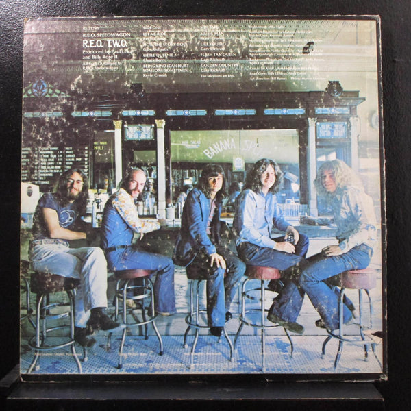 REO Speedwagon - R.E.O./T.W.O. LP VG+ KE 31745 Epic Orange Labels Vinyl Record - Shuga Records