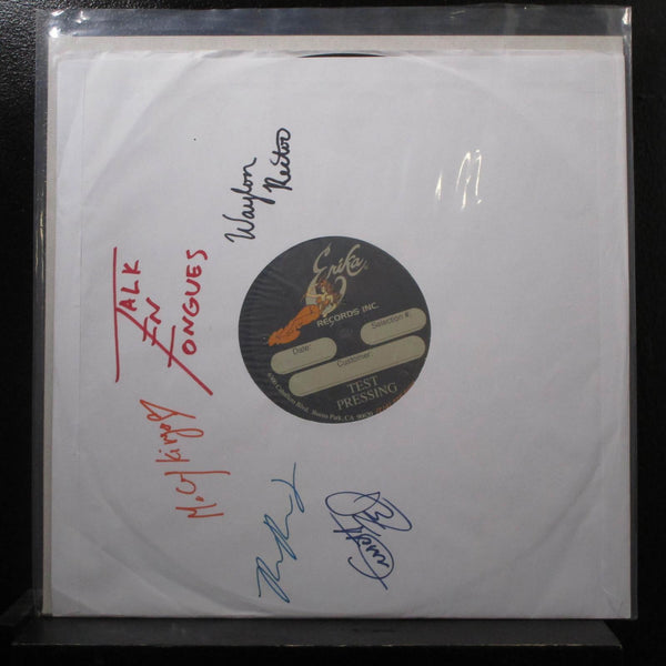Talk In Tongues - Alone With A Friend LP New D002168301 Test Press Autographed - Shuga Records