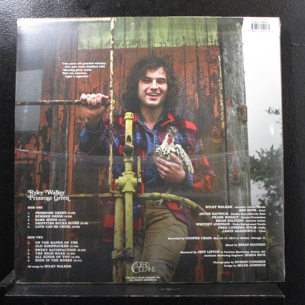 Ryley Walker - Primrose Green LP New Sealed DOC101 Green Color Vinyl Record - Shuga Records