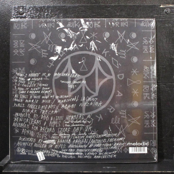 Dark Dark Dark - What I Needed 10" New Sealed MEL0085 UK Record Store Day 2013 - Shuga Records