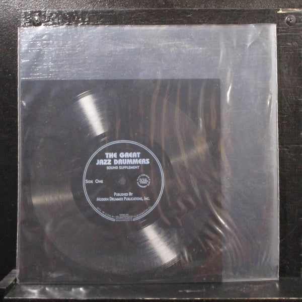 Various - The Great Jazz Drummers Sound Supplement 8" VG+ 108338-1AS Flexi Vinyl - Shuga Records