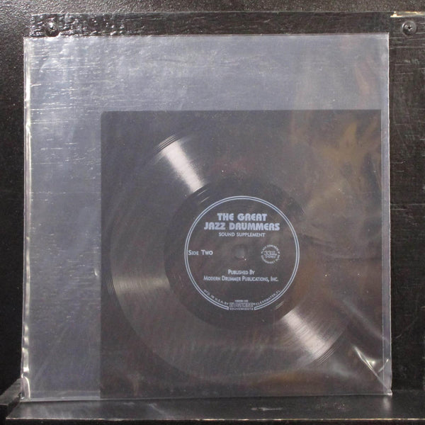 Various - The Great Jazz Drummers Sound Supplement 8" VG+ 108338-1AS Flexi Vinyl - Shuga Records