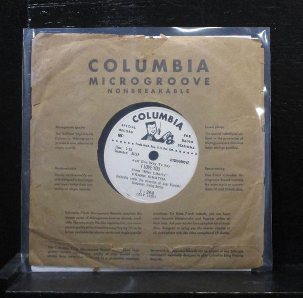 Frank Sinatra & Doris Day - Old Fashioned Walk / I Love You 7" VG Rare Promo - Shuga Records