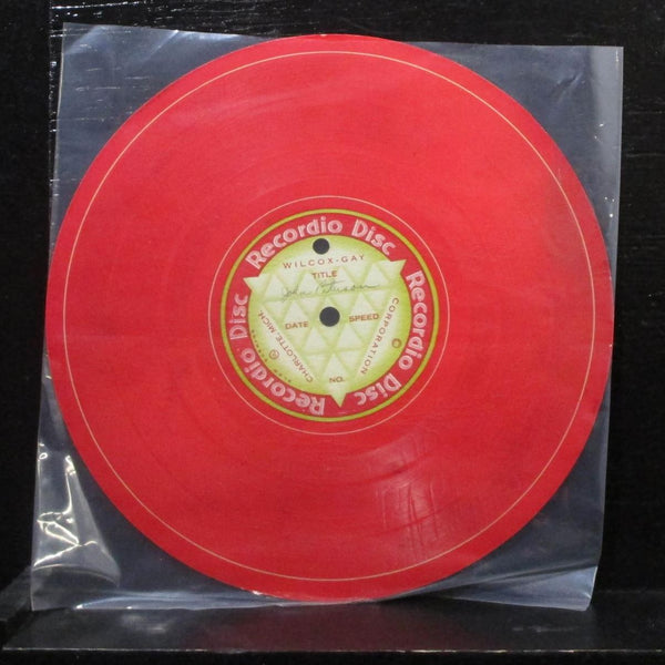 John Ritulson - Unknown 8" Mono 78 RPM Acetate VG- Paper Recordio Vinyl Record - Shuga Records