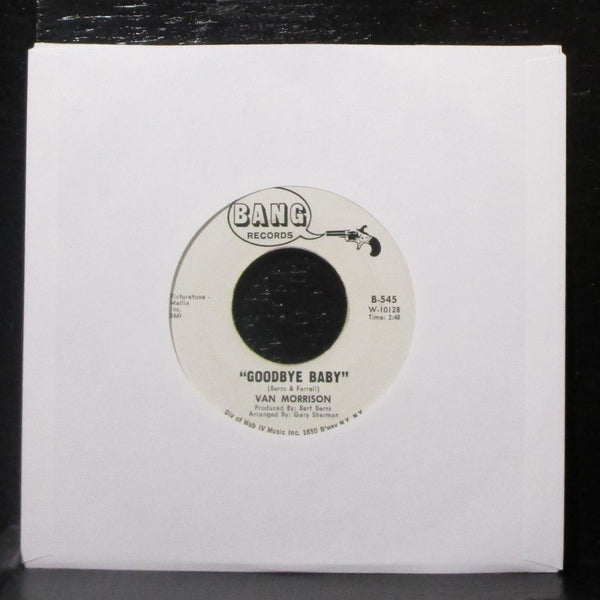 Van Morrison - Brown Eyed Girl / Goodbye Baby 7" VG+ Promo Vinyl 45 Bang B-545 - Shuga Records