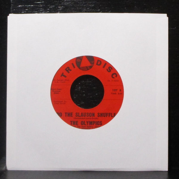 The Olympics - Dancin' Holiday / Do The Slauson Shuffle 7" Mint- 45 Tri-Disc 107 - Shuga Records