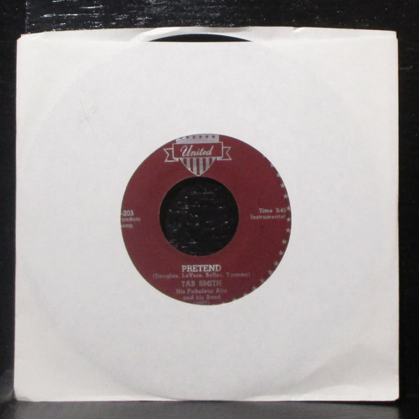 Tab Smith - Pretend / Crazy Walk 7" VG+ Vinyl 45 United U-205 USA 1956 - Shuga Records